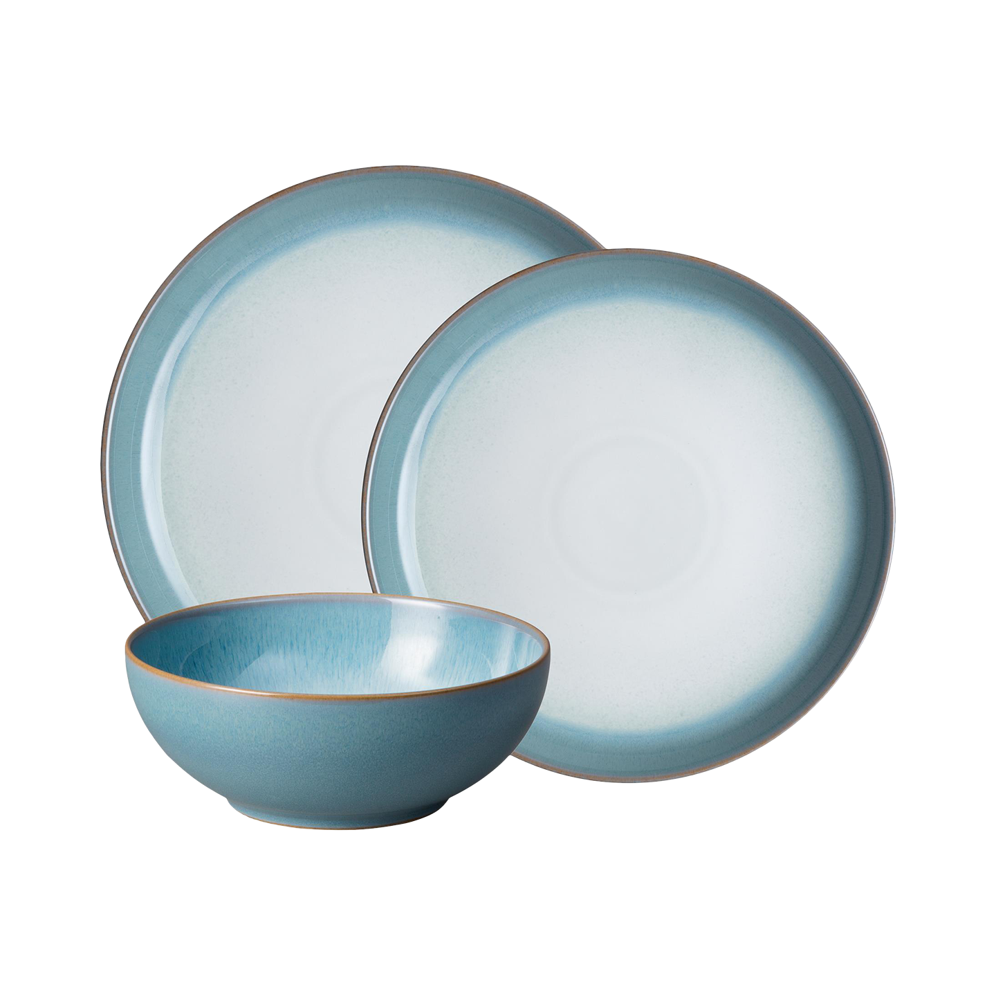 Azure Haze 12 Piece Dinnerware Set