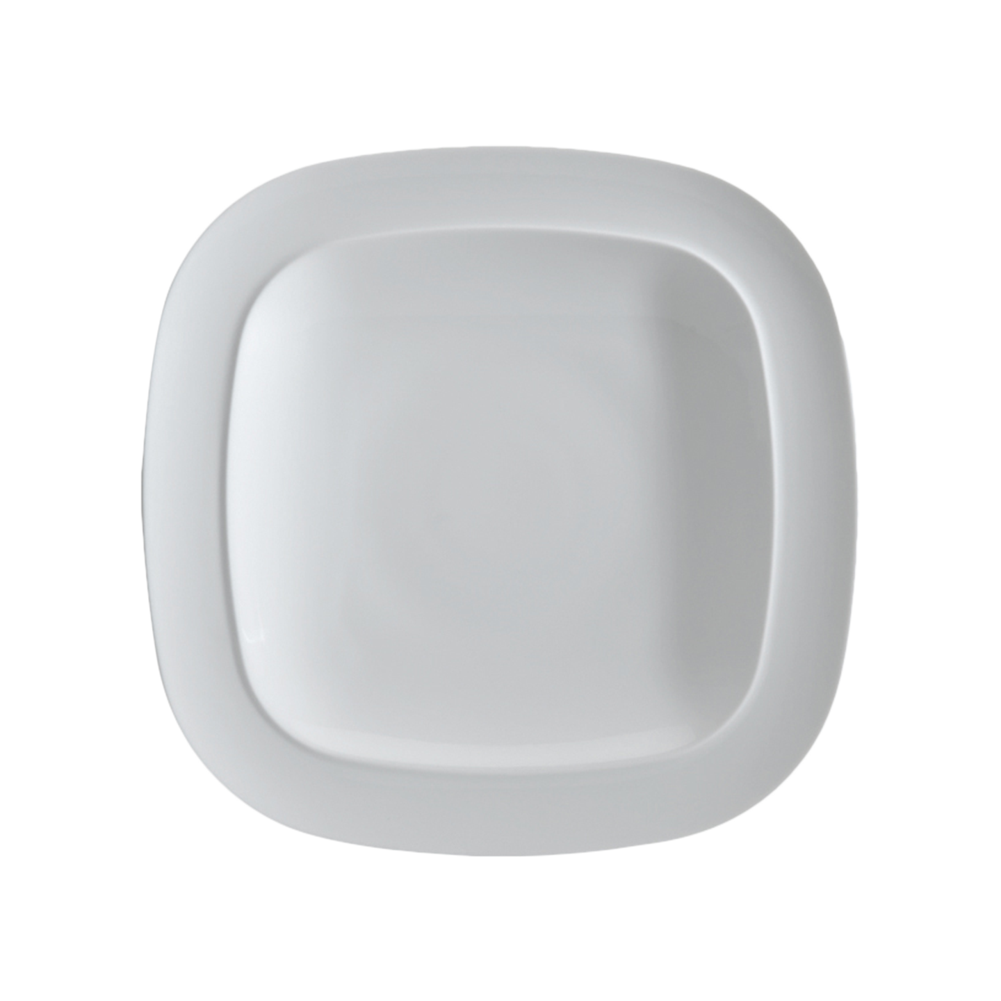 White Squares Dinner Plate -