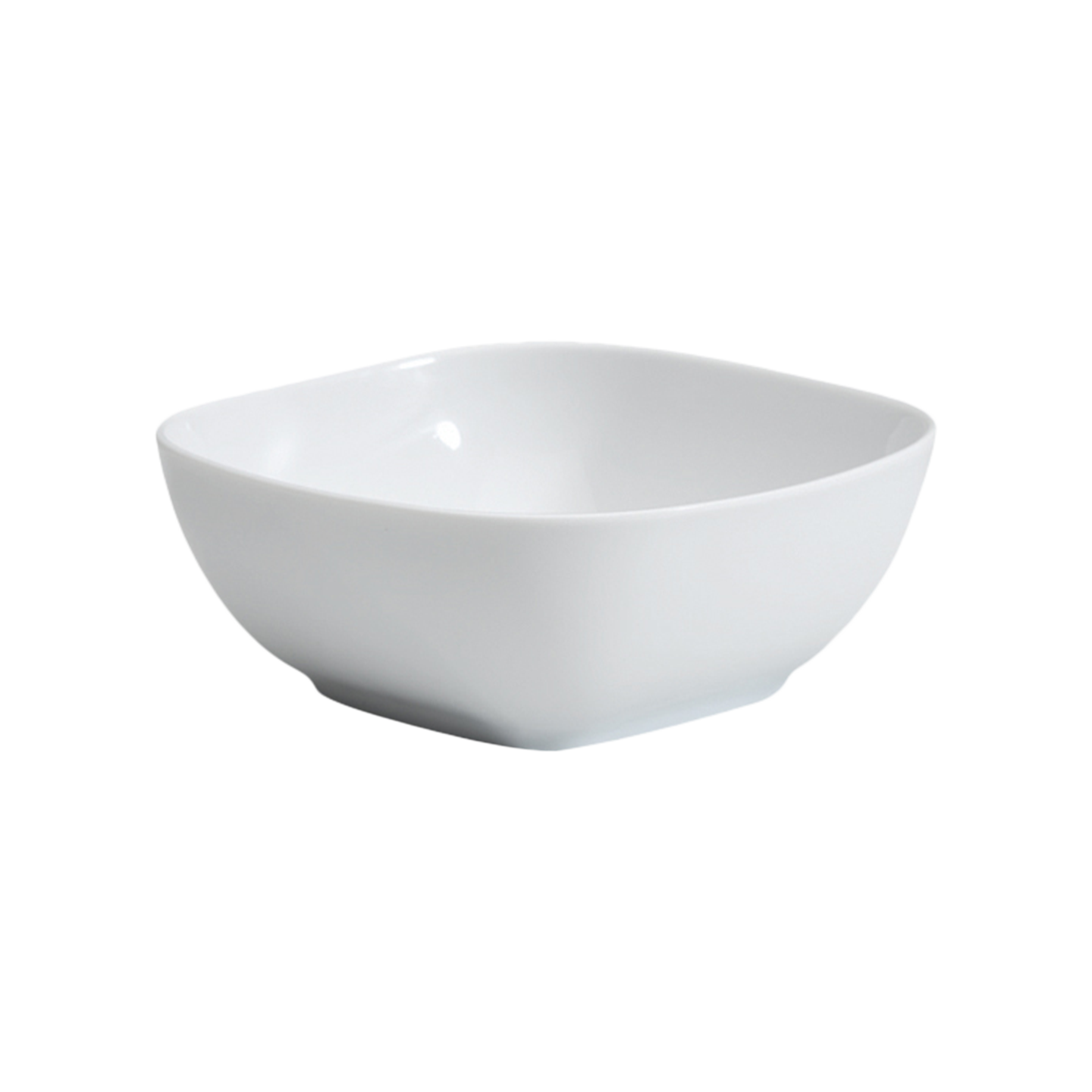 White Squares Cereal Bowl -