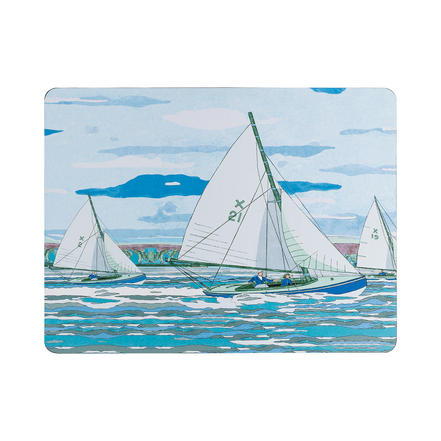 Sailing Placemats Pack Of 6 -