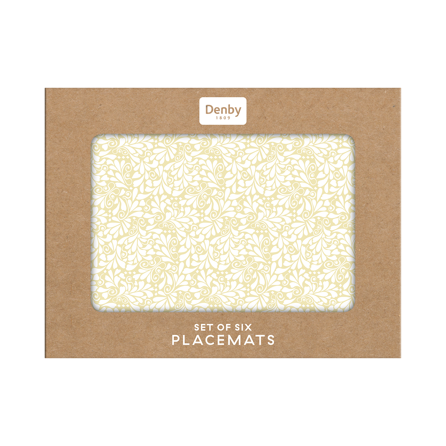 Jasmine Gold Placemats - Set Of 6