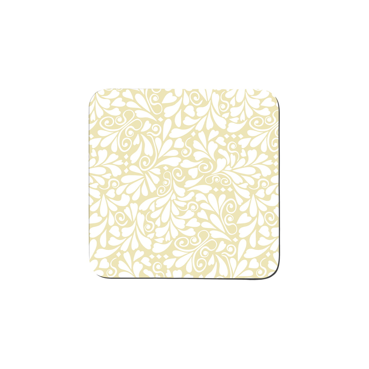 Jasmine Gold Coasters - Set Of 6 -