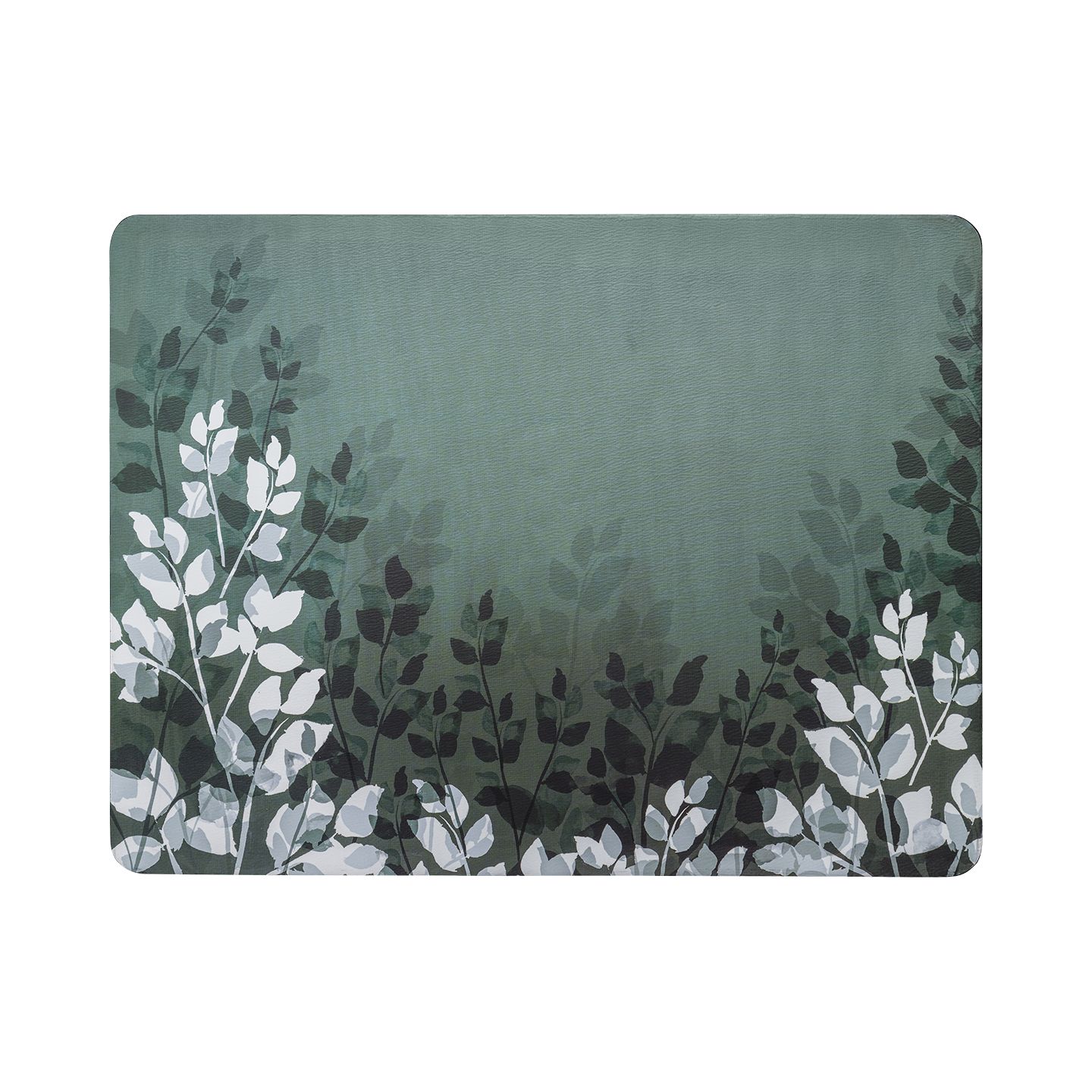 Colours Green Foliage Placemats - Set Of 6 -