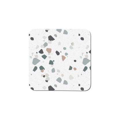 Elements Terrazzo Effect Neutrals Coasters - Set Of 6