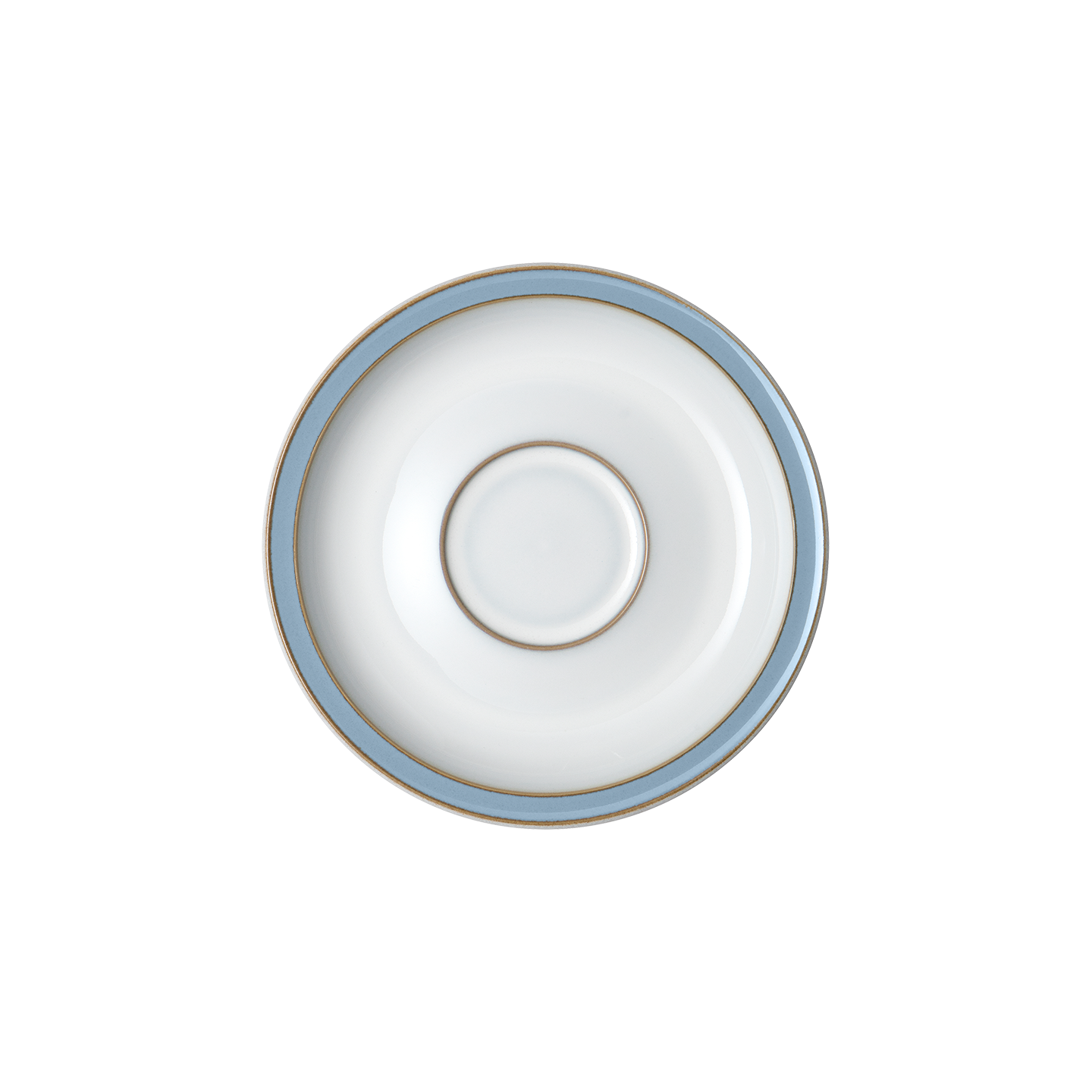 Denby Everyday Cool Blue Tea Saucer