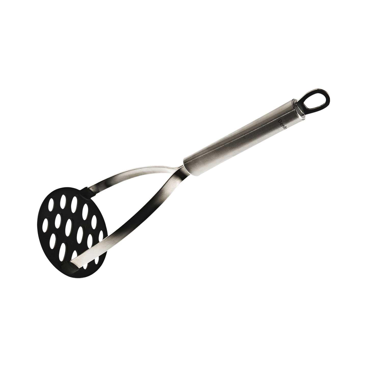 Black Silicone Head Potato Masher