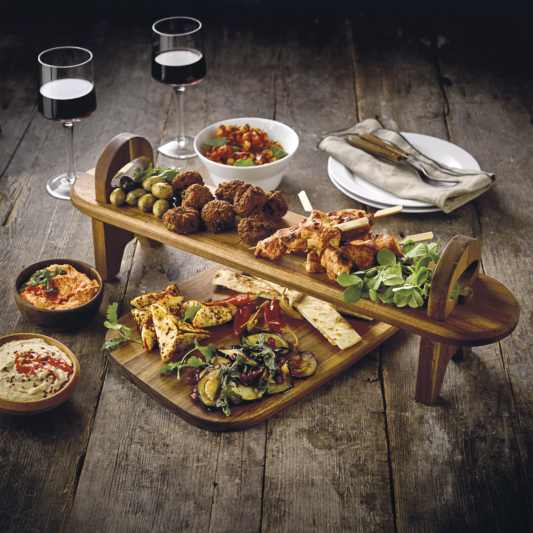 James Martin Raised Serving Board Set