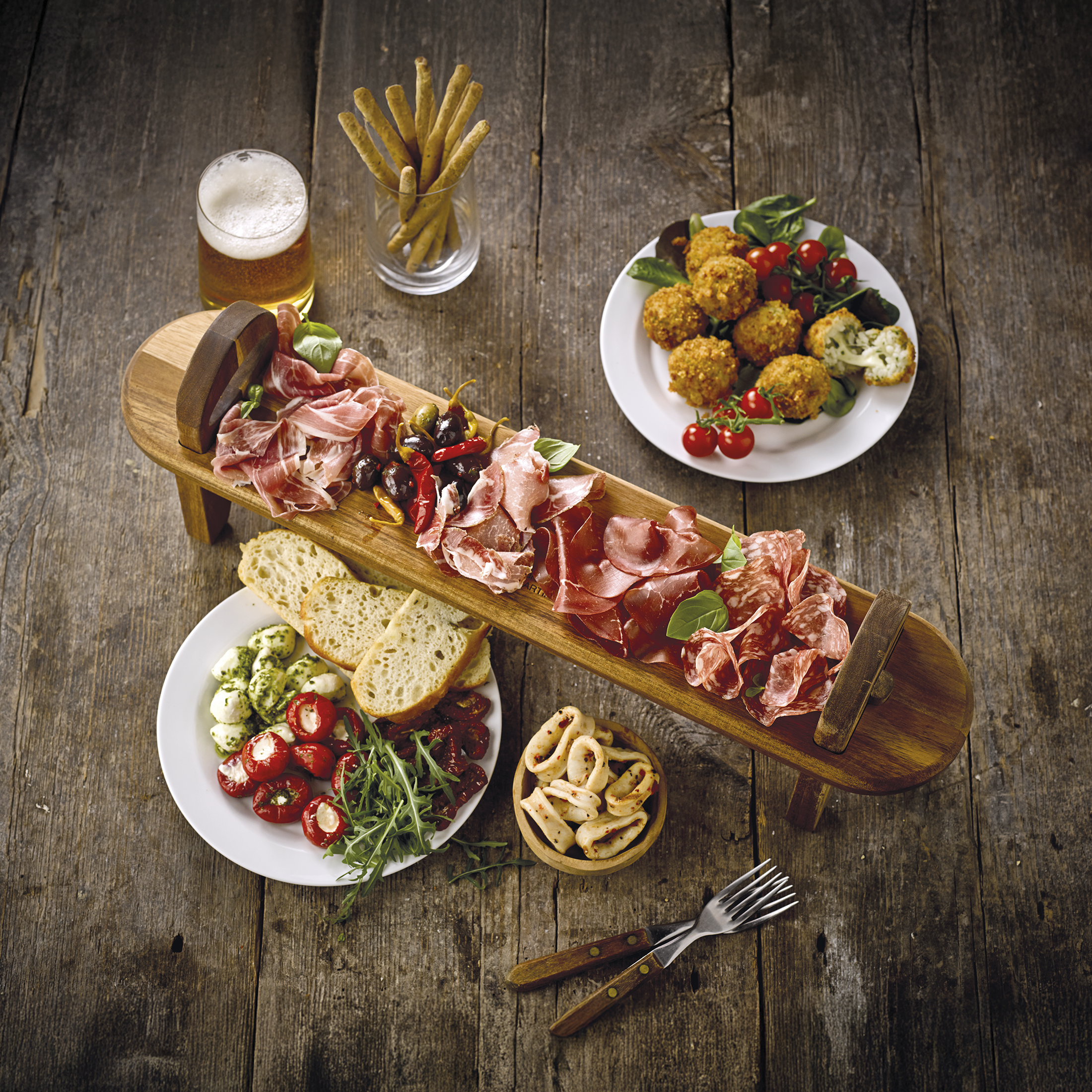 James Martin Raised Serving Board Set