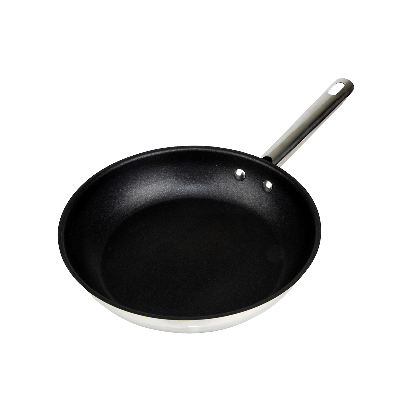 D200 Stainless Steel 18/10 Open Frypan D24cm -