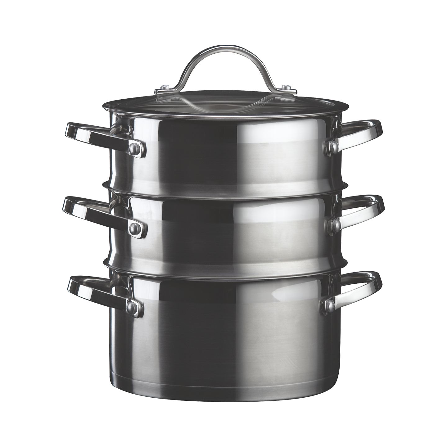D200 Stainless Steel 3 Layer Steamer