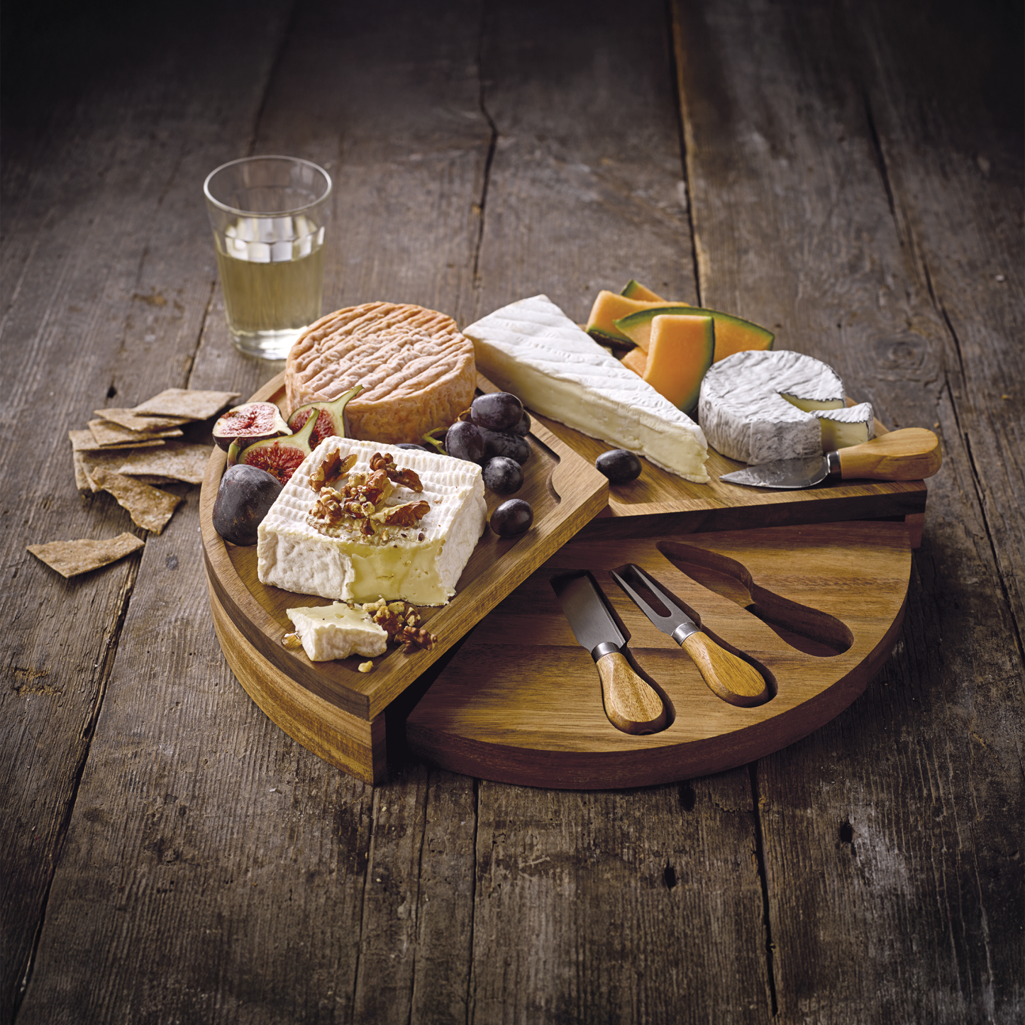 James Martin 4 Piece Cheese Board Set