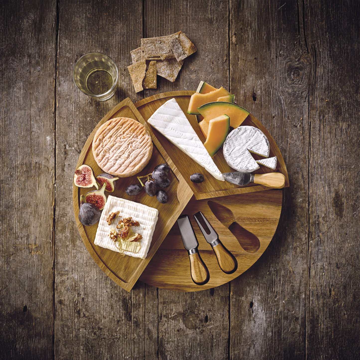 James Martin 4 Piece Cheese Board Set