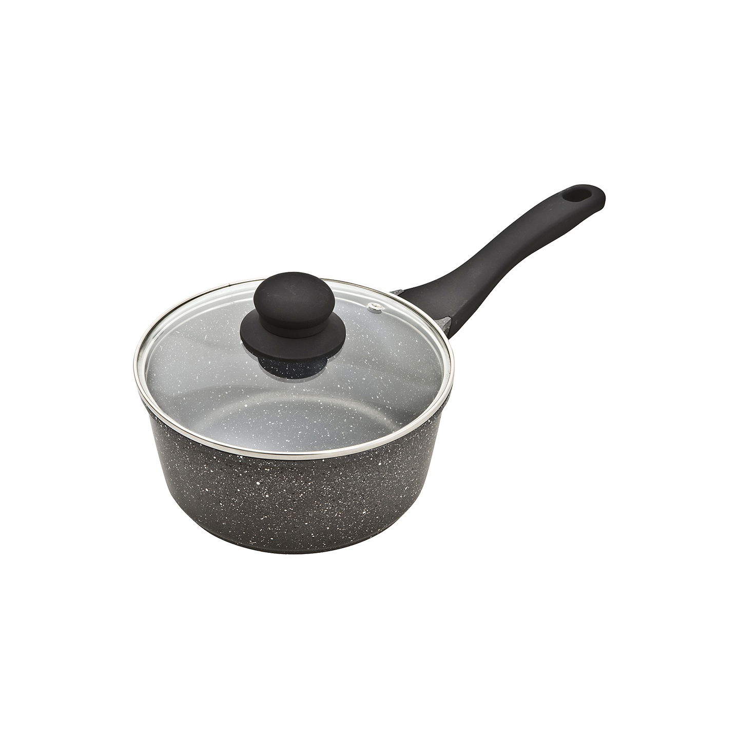 Granite Effect Cast Aluminium 18cm Saucepan (with lid) -