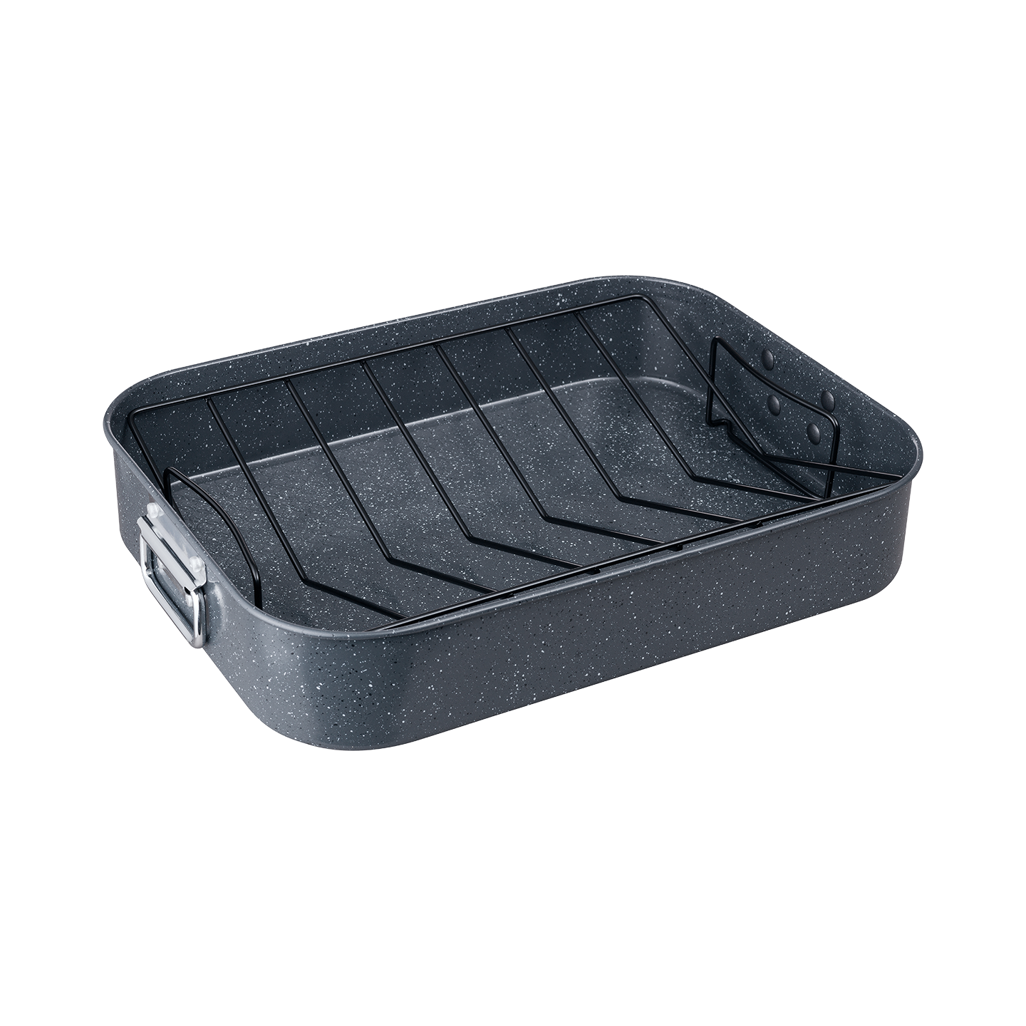 Denby Quantanium Finish Roasting Tray With Rack -