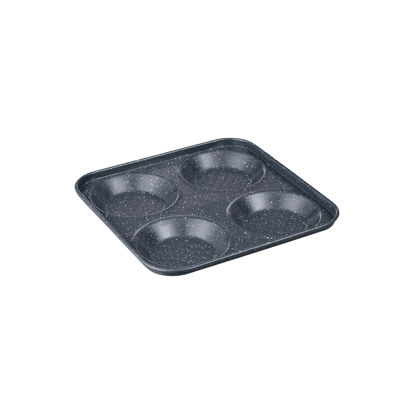 Denby Quantanium Finish 4 Cup Yorkshire Pudding Tin -