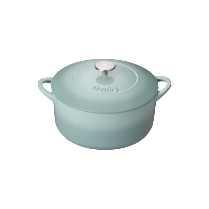 Denby Pavilion Cast Iron 24Cm Round Casserole - Thumbnail 2