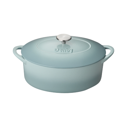 Denby Pavilion Cast Iron 28Cm Oval Casserole - Thumbnail 4