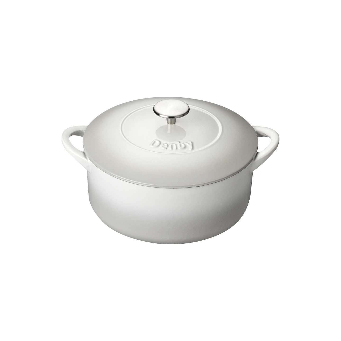 Denby Natural Canvas Cast Iron 24Cm Round Casserole -