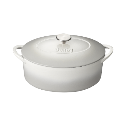 Denby Natural Canvas Cast Iron 28Cm Oval Casserole - Thumbnail 2