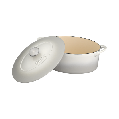 Denby Natural Canvas Cast Iron 28Cm Oval Casserole - Thumbnail 3