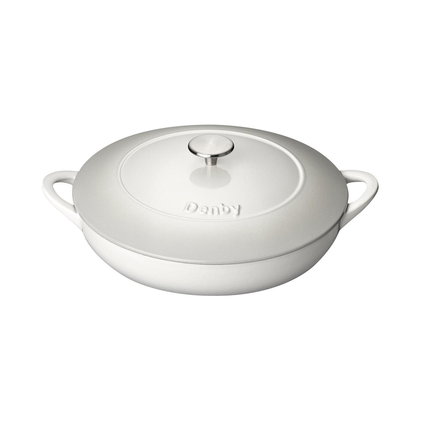 Denby Natural Canvas Cast Iron 30Cm Shallow Casserole - Thumbnail 3