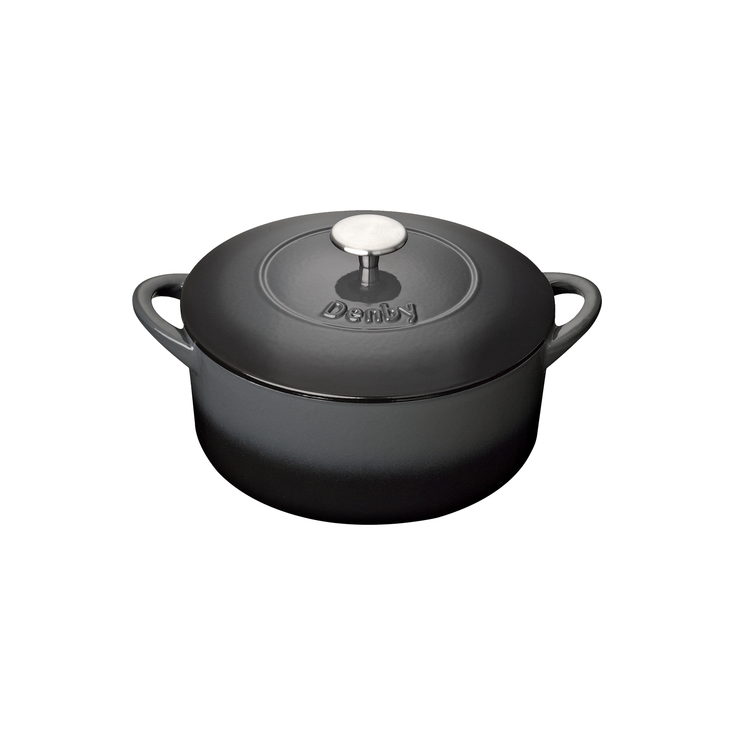 Denby Halo Cast Iron 24Cm Round Casserole - Thumbnail 3