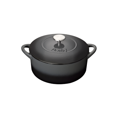 Denby Halo Cast Iron 24Cm Round Casserole - Thumbnail 4