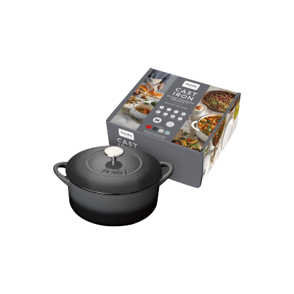 Denby Halo Cast Iron 24Cm Round Casserole - Thumbnail 5