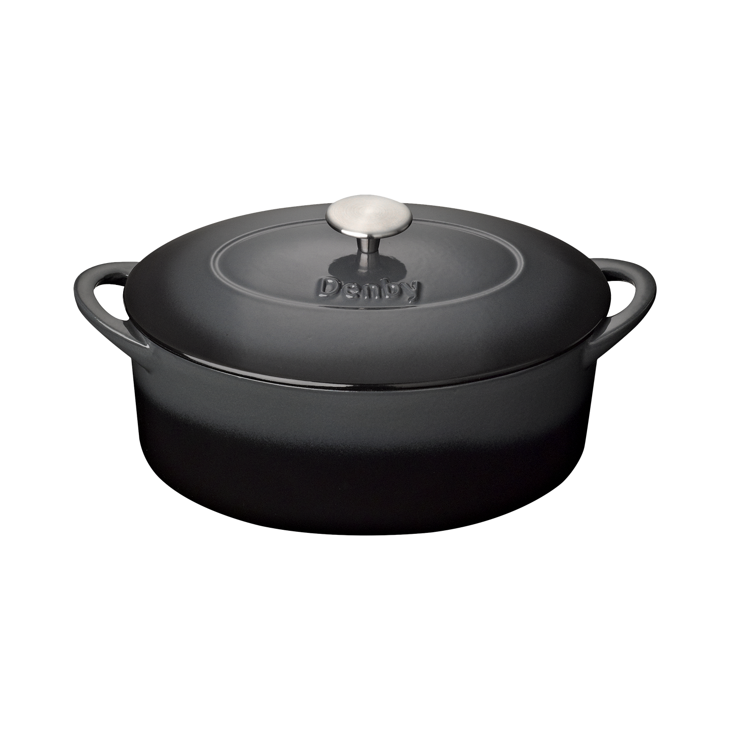 Denby Halo Cast Iron 28Cm Oval Casserole