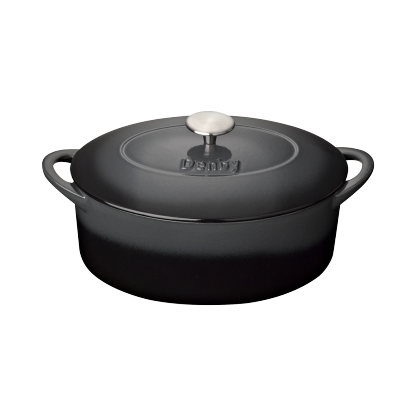 Denby Halo Cast Iron 28Cm Oval Casserole