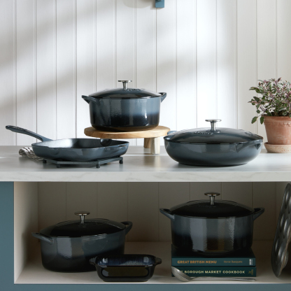 Denby Halo Cast Iron 25Cm Griddle Pan