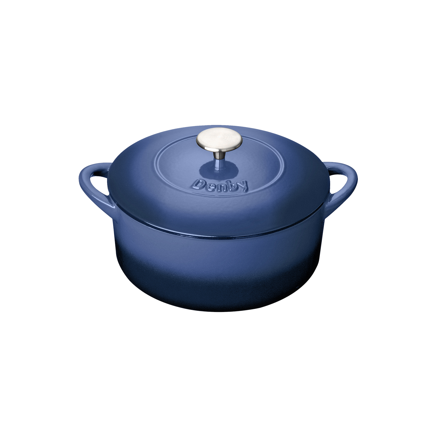 Cobalt 24cm Round Cast Iron Casserole -