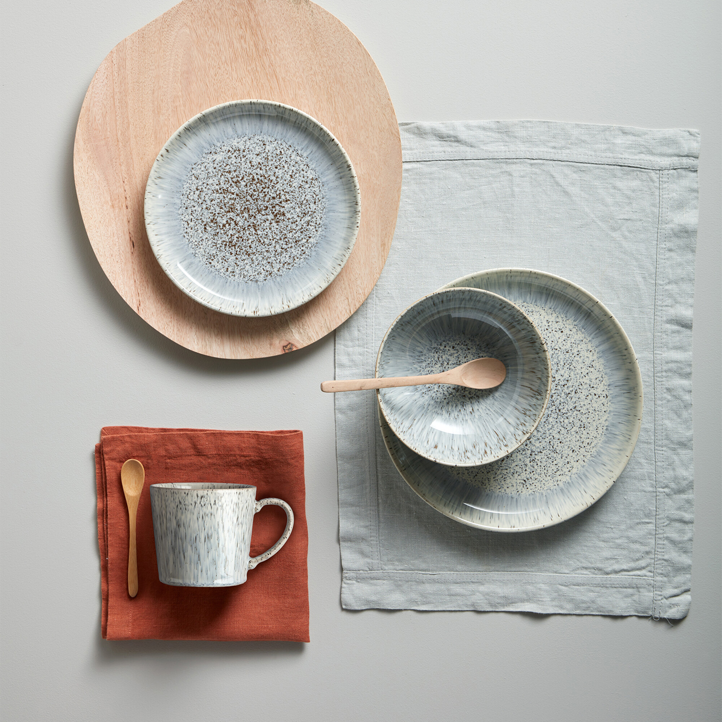 Halo Speckle Mugs - Set Of 2