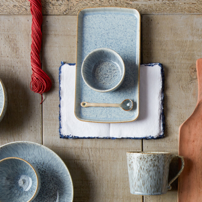 Halo Speckle Small Rectangular Platter - Thumbnail 5