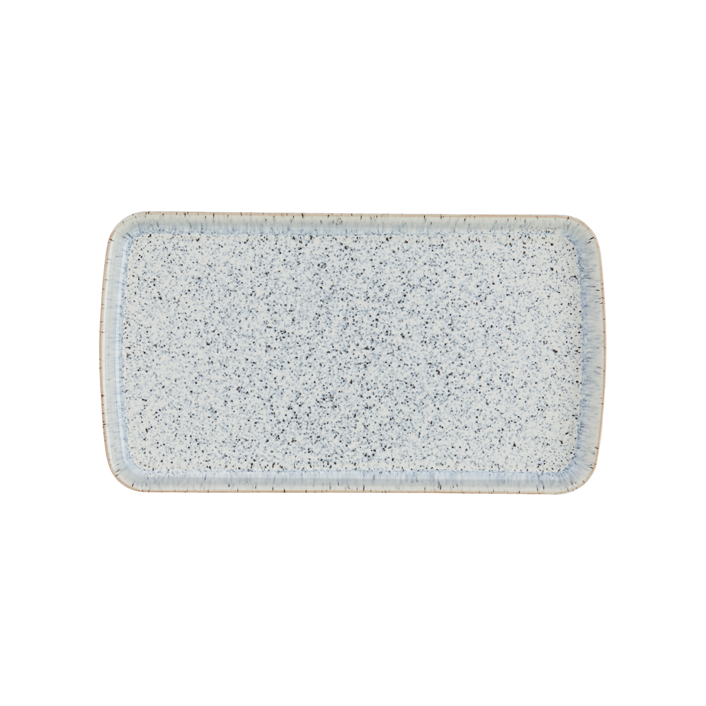 Halo Speckle Small Rectangular Platter -