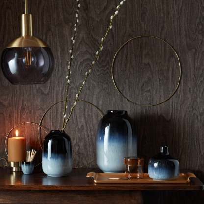 Halo Small Barrel Vase - Thumbnail 5