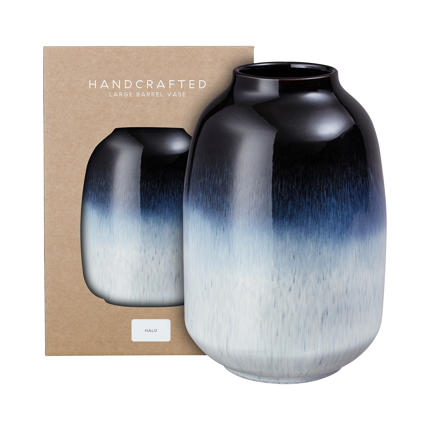 Halo Large Barrel Vase