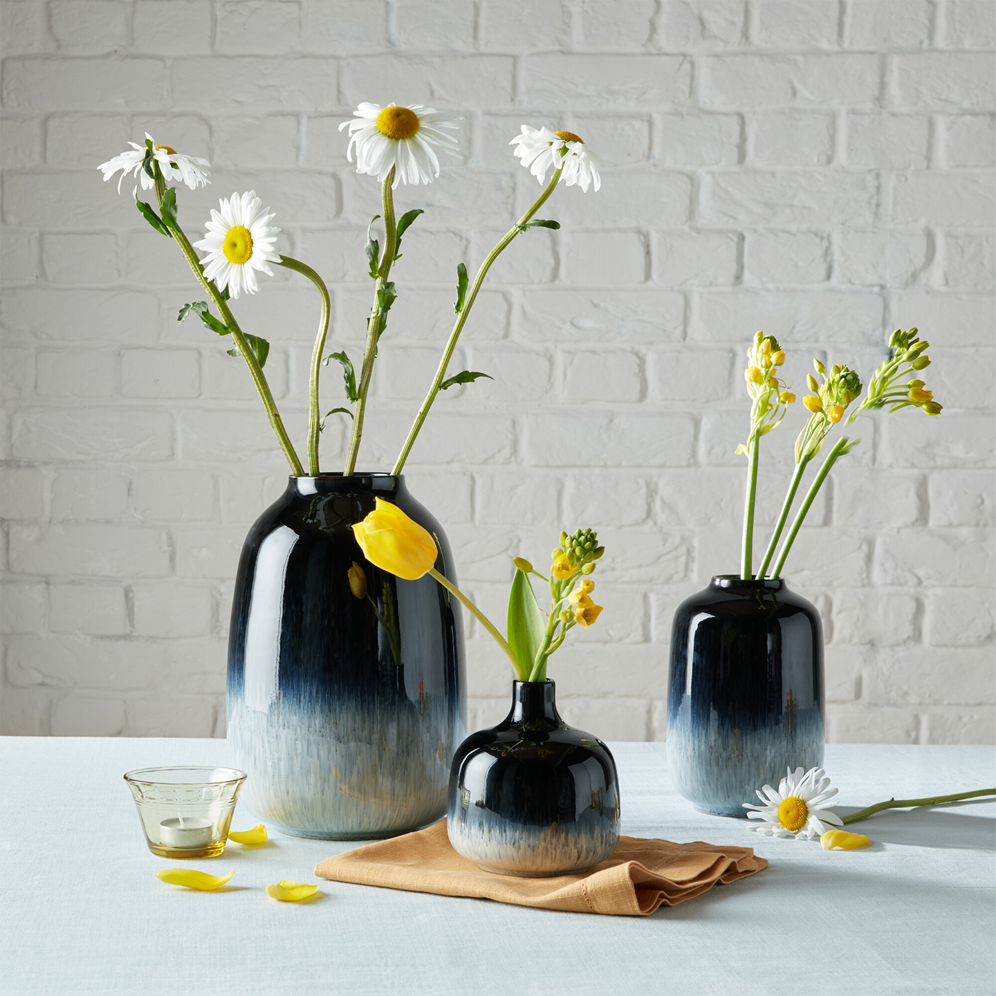 Halo Small Barrel Vase - Thumbnail 2