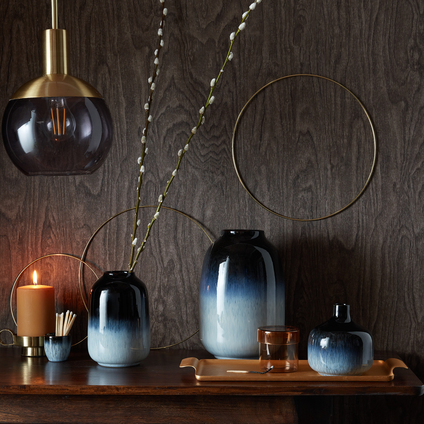 Halo Large Barrel Vase