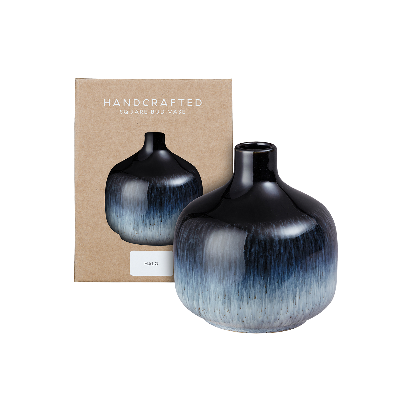 Halo Small Square Vase -