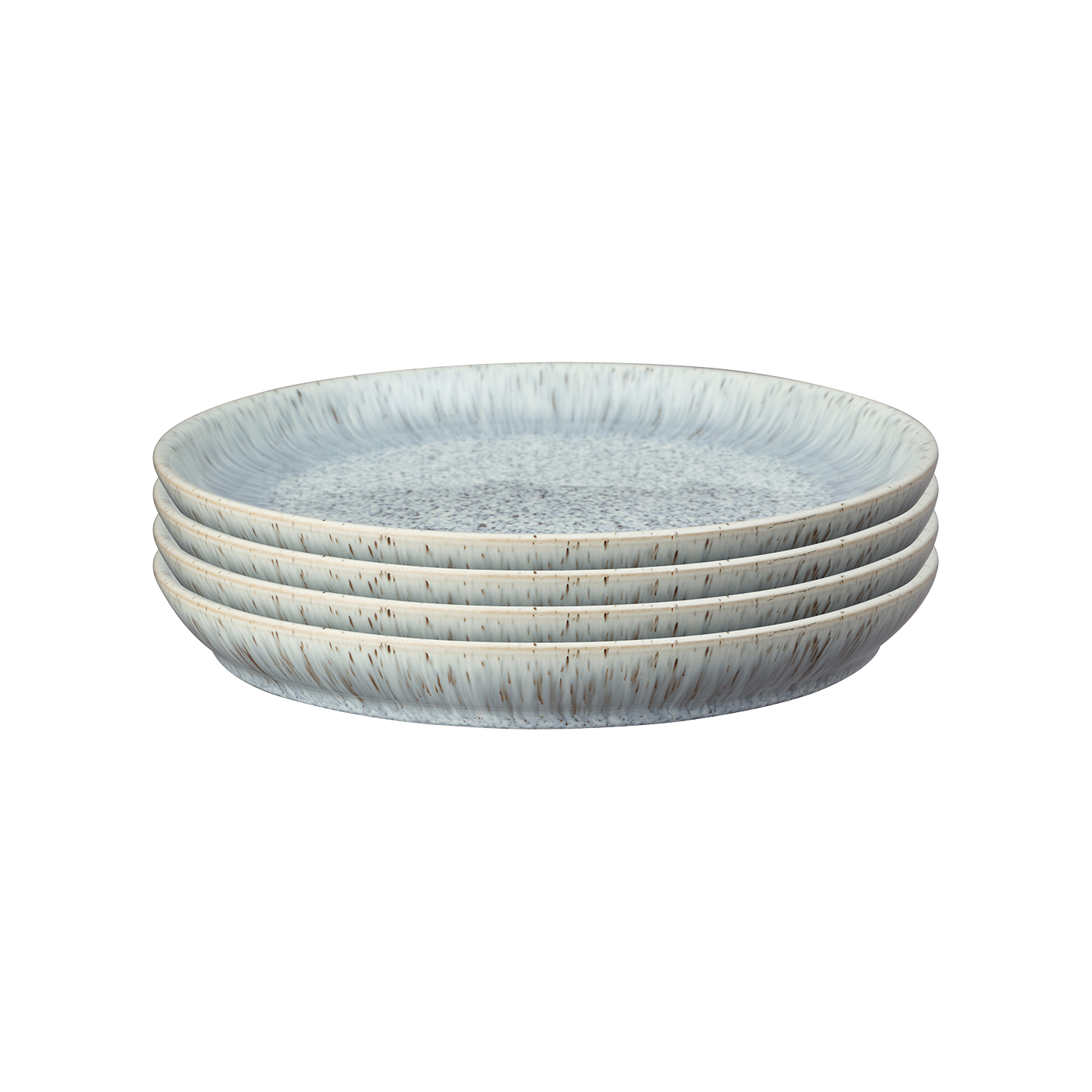 Halo Speckle 4 Pc Dinner Plate Set