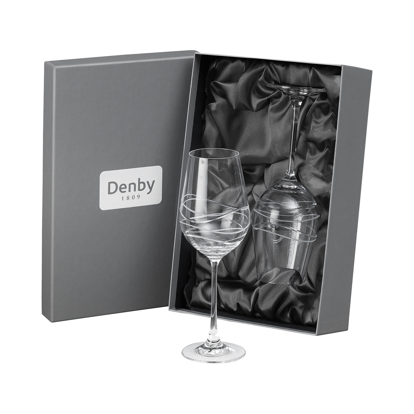 Aurora Leadless Crystal Wine Glass - Set Of 2