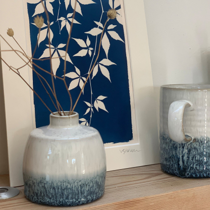 Kiln Blue Ceramic Diffuser