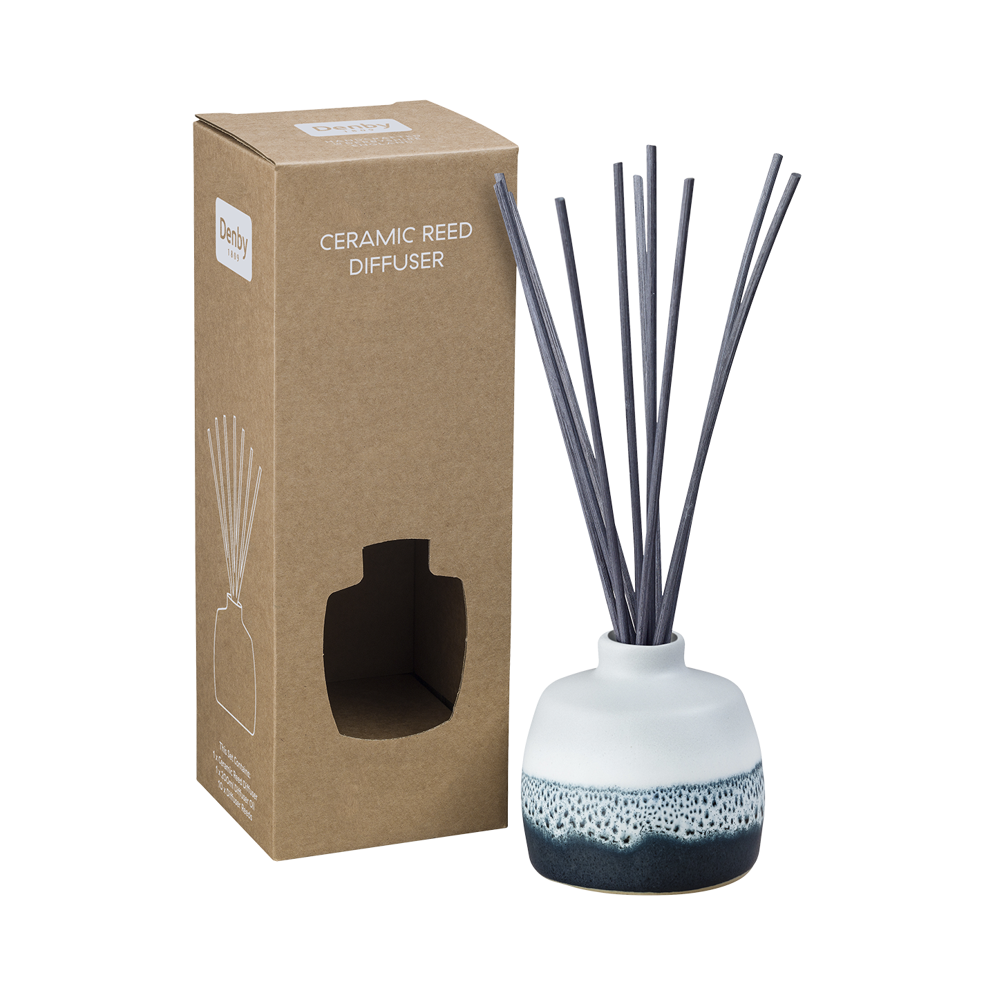 Mineral Blue Ceramic Diffuser Pot -