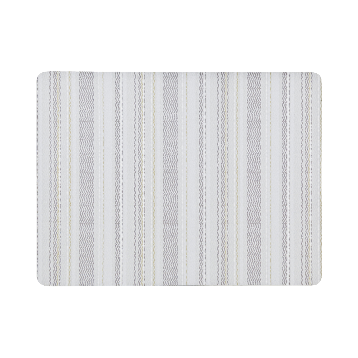 Cream Stripe Coasters - Set Of 6