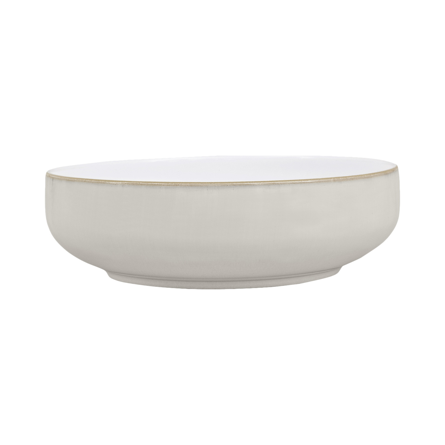 Natural Canvas Serving Bowl -