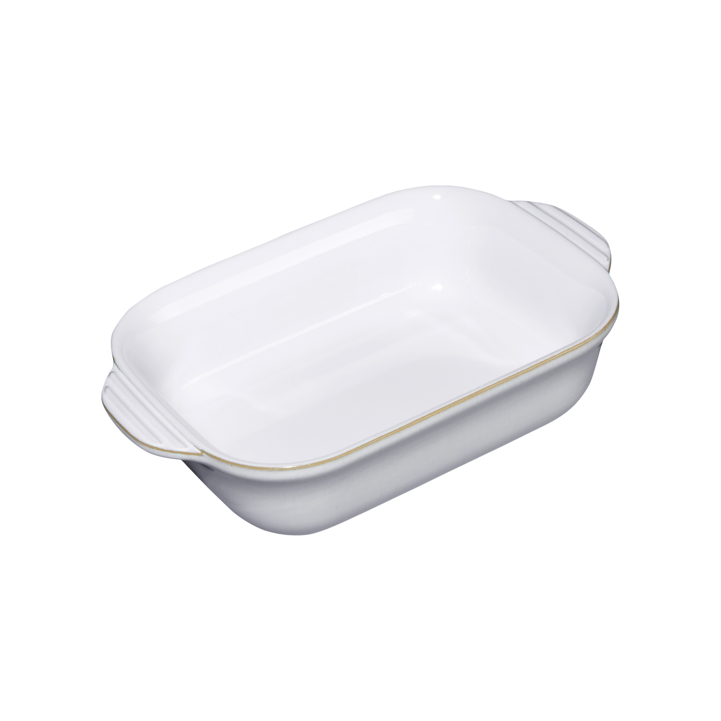 Natural Canvas Small Rectangular Oven Dish -