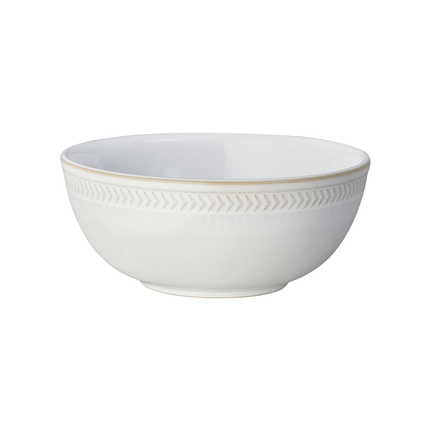 Natural Canvas Textured Cereal Bowl -