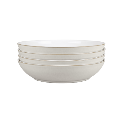 Natural Canvas Pasta Bowls - Set Of 4 - Thumbnail 3