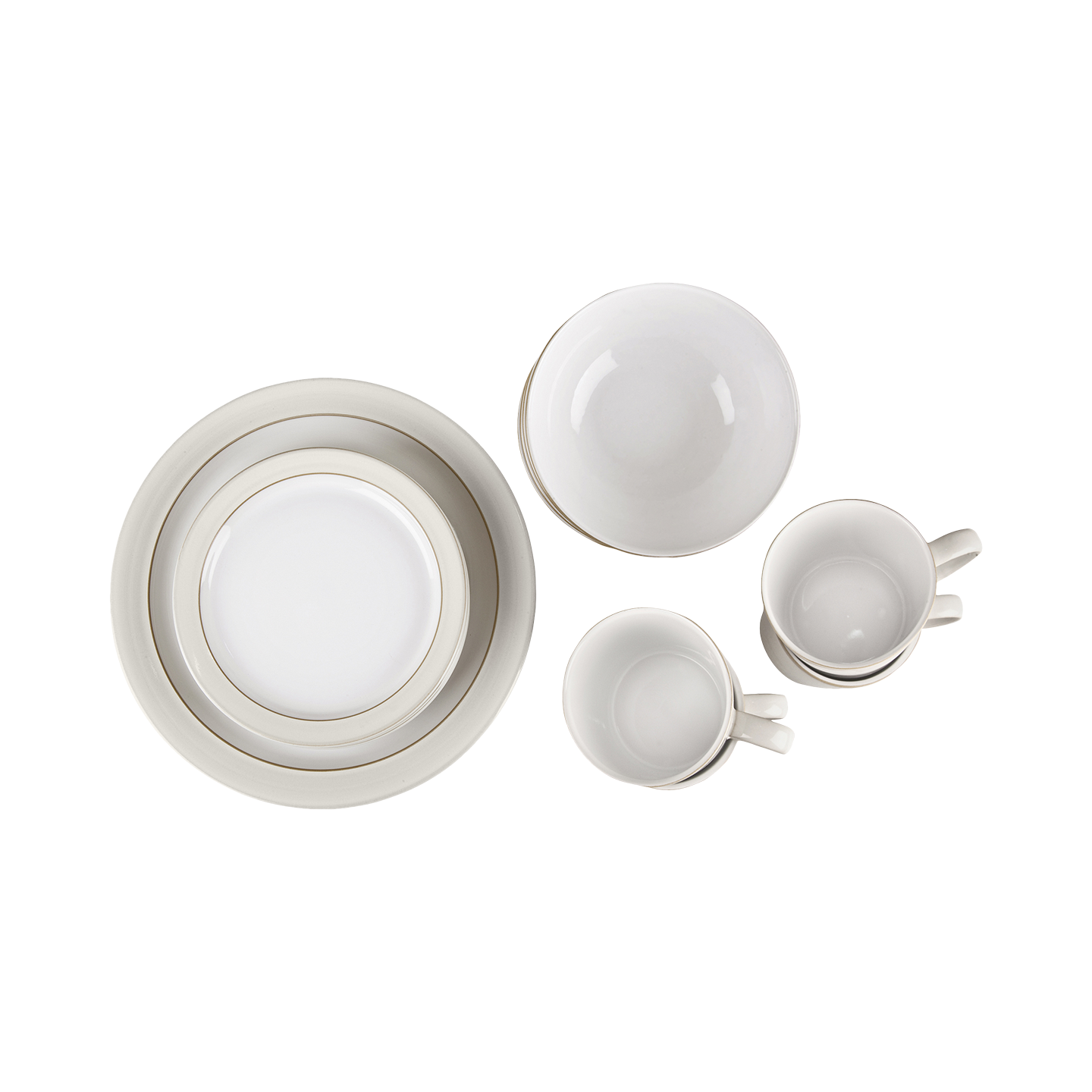 Natural Canvas 16 Pc Set